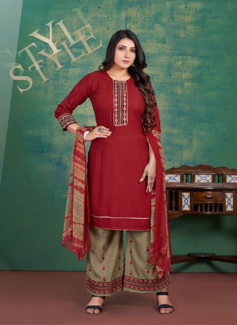 Kinti Rang Rasiya Vol 2 Readymade Plazzo Suits Catalog